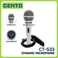 CENTO CT-533 Dynamic Spherical Microphone Wired Dynamic Microphone for Coach Bus Singing Speech KTV 