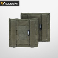 IDOGEAR Tactical Side Plate Pouch for AVS JPC2.0 Vest MOLLE Lightweight Shockproof Tactical Side Pou