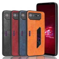 For Asus rog8 Pro phone case Asus ROG Phone 7/rog6 simple leather phone cover