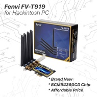 Fenvi T919 1750Mbps Dual Band 802.11AC + Bluetooth 4.0 for Hackintosh / PC