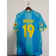 Retro 2007-08 Barca away football shirt men's shirt IVOM 8H5V