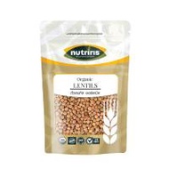ถั่วเลนทิล ออร์แกนิค100% 400 กรัม undefined (organic Lentil) Nutriris Brand