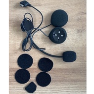 Original Hysnox HY-01S/01/1001 Earphone Hard Mic/Soft Mic For Half Face or Full Face Motorcycle acce