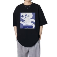 Plus-size Women's Dress NewJeans Bunny Graphic T Shirt Fashion Harajuku T-Shirts Men Women Kpop Short Sleeve Cotton T-Shirt
