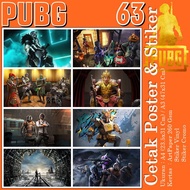 PUBG Poster Sticker | War War War War | War War War | Mobile Mobile Mobile | Game Game | Games Games