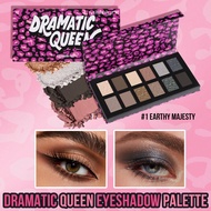 หลากหลายสีเงา 12 สี พาเลท MISSLYN-Dramatic Queen, พาเลทเงาสีน้ำตาล, พาเลทเงาดรามาติก, พาเลทเงา, พาเล