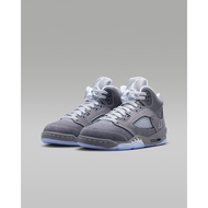 Ready Stock Air Jordan 5 Retro 'Wolf Grey' Grade School (GS) 440888-002