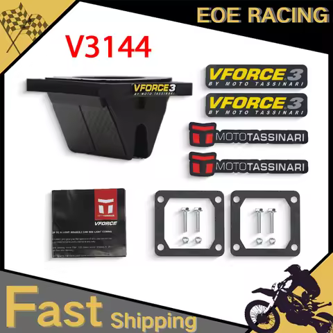 V3144 Motorcycle Reed Valve Vforce 3 Carbon Fiber For Yamaha YZ125 YZ 125 RXZ RXZ-D Y15ZR Y125Z RX11