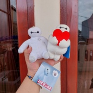 GANTUNGAN Boncheri.id Disney Keychain Plush Baymax Hero 6 Original Newtag Baymax Doll Keychain/ Hero