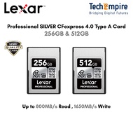 Lexar Professional SILVER CFexpress 4.0 Type A Card Memory Card 256GB & 512GB