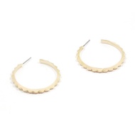 Denni Pyramid Hoop Earrings