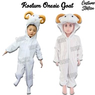 Onesie Goat Costume/Children's Animal Animal Goat Costume - S (100cm)