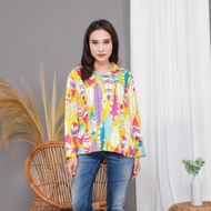 KEMEJA APRILIA SHIRT APRILIA SHIRT/ WOMEN'S SHIRT/ WOMEN'S SHIRT/ FUR PATTERN SHIRT/ WOMEN'S TOP/ WO