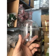 50 Thick Pet Plastic Ice Cream Cups 8/9oz Phi 93