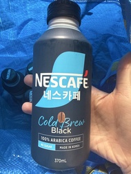 雀巢咖啡韓國嚴選冷萃黑咖啡370ML  40支 Nescafe Cold Brew Black Coffee