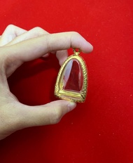 GOLD PVD | กรอบพระทรงรูปหล่อ 557 (1.9*2.8*2) กรอบพระเพิ่มทอง 2 เท่า ทำผิวทองด้วยนวัตกรรมPVD ไม่ลอก ไ