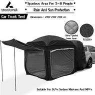 Outdoor Rear Tent Camping Car tail tent SUV Outdoor Car Tail Tent Camping Canopy Roof Extension Tent