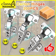 ClassAHW Kitchen Cabinet Furniture Soft Close Hydraulic Conceal Door Carton 5/8 Hinge Engsel Satu Kotak Pintu Kabinet