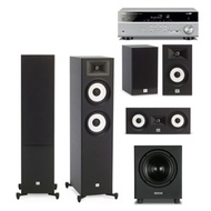 Yamaha RX-V385 + JBL Stage A190 5.1 channel speaker (A130/M-Cube)