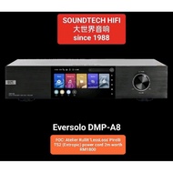 Eversolo DMP-A8 (Streamer+DAC+DAP+Preamp)+FOC cable worth RM1800