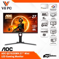 AOC Q27G3XMN 27" Mini LED Gaming Monitor, 2K QHD 2560x1440
