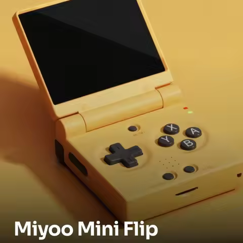 MIYOO Mini Flip Handheld Retro Game Console Foldable IPS Screen Mini Pocket Portable Game Consoles G