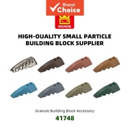 Wange 45Pcs/Lot 41748 2x6 Left Wedge Building Blocks Moc Accessories Compatible with Bricks DIY Chil