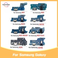 New For Samsung Galaxy A01 A02 A02S A03 A03S A03 Core A04s A04 Charging Port Connector Board Flex