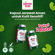 Dermathib - Acne Capsules, Acne Scar Supplement, Anti-Acne, Contents 60 BPOM