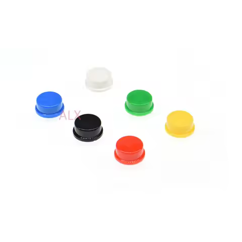 50PCS round Tactile Button caps for B3F-4055 12X12X7.3MM Micro TACT Key SWITCH FOR ARDUINO 12*12*7.3