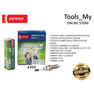 IK20TT DENSO IRIDIUM TT 4702 SPARK PLUG (4PCS) TOYOTA HONDA PERODUA