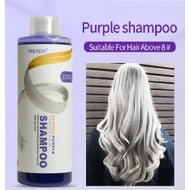 Purple Shampoo For Blonde/ Silver Hair 500ml Hair Bleaching dying hair warna rambut