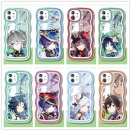 Genshin Impact Casing For OPPO Reno 2Z 2F 8T 6 7 7Z 5 8 Pro 4G 5G RENO7Z Reno5 Reno8T Reno7 Anime Si