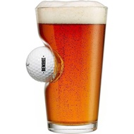 BenShot Golf Ball Pint Glass - 16oz | Made in the USA O8VK