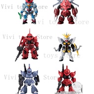{{vivi toys}}  Bandai Food toys Box Egg Gundam FW 27 Bullets CONVERGE Justice Magic Crab GQUX Desert