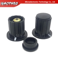 10pcs 4mm black knob button cap is suitable for WXD3-13-2W WXD3-12 WXD3-13 potentiometer knob Inner 