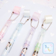 GANTUNGAN 4 & 12 pcs Gel Pens, Chain Hangers, Solatip Pens, Ballpoint Pens, Character Ballpoint Pens