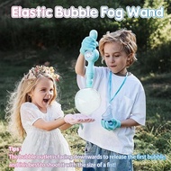 Colorful Smoke Bubble Machine, Elastic Bubble Fog Wand, Magic Interactive Fog Smoke Bubble Maker wit