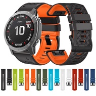 22mm 26mm Sports Waterproof Silicone Watchband Easy Replace Quick Fit Band Replace Strap For Garmin Fenix 7 7X Pro 6 6X 5 5X Plus 3 3HR 2 Tactix 7 AMOLED