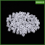 [KoolsooMY] 100pcs 5mm Six Sided D6 Dice Dies for Table Games MTG RPG Gaming Gift Collection