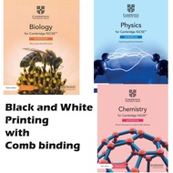 Cambridge IGCSE Biology / Chemistry / Physics Workbook
