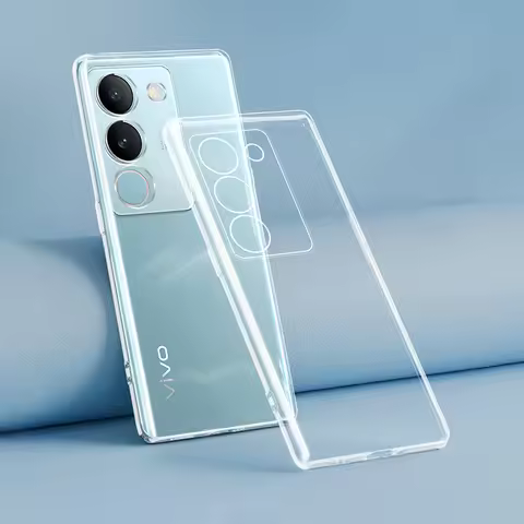 Rubber Shockproof TPU Phone Case for VIVO V29 Pro Lite V29E V29Pro V29Lite 5G Transparent Soft Clear