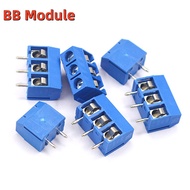 10PCS KF301-2P KF301-5.0-2P KF301 Screw 2Pin 5.0mm Straight Pin PCB Screw Terminal Block Connector K