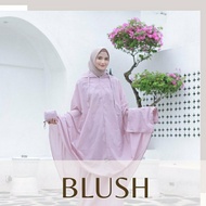 2-in-1 Mini Handheld Travel Prayer Robe - blush I7F8
