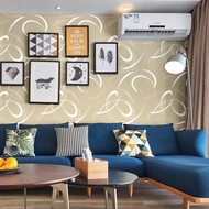 Crescent Motif Wallpaper 9m to/d 10m x 45cm