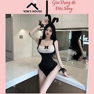 Cosplay Sexy Thỏ Dễ Thương, Bodysuit Thỏ Dễ Thương , Bộ Đồ Ngủ Liền Thân Cosplay Hoá Trang Cô Hầu Gá