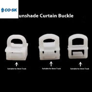 COUTR 20Pcs Car DIY Accessories 3mm 6mm 9mm For Truck Curtain Slider FH FE FM Automotive Plastic Fas