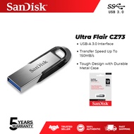 Sandisk Ultra Flair 128GB/256GB/512GB USB 3.0 Flash Drive (Speed Up to 150MB/s)