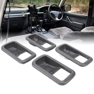 andph Aumotop ABS Interior Door Handle Bezel Cover for 80 Series FJ80 HDJ80 HDJ81 1991-1997  Long La