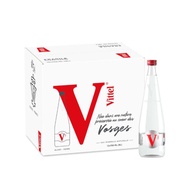 📌ส่งฟรี Vittel Still Water 750 ml. glass น้ำแร่ธรรมชาติ 750 มล ขวดแก้ว 12 ขวด